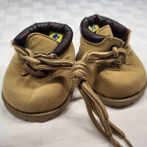 Build-A-Bear Shoes - Beige with Laces